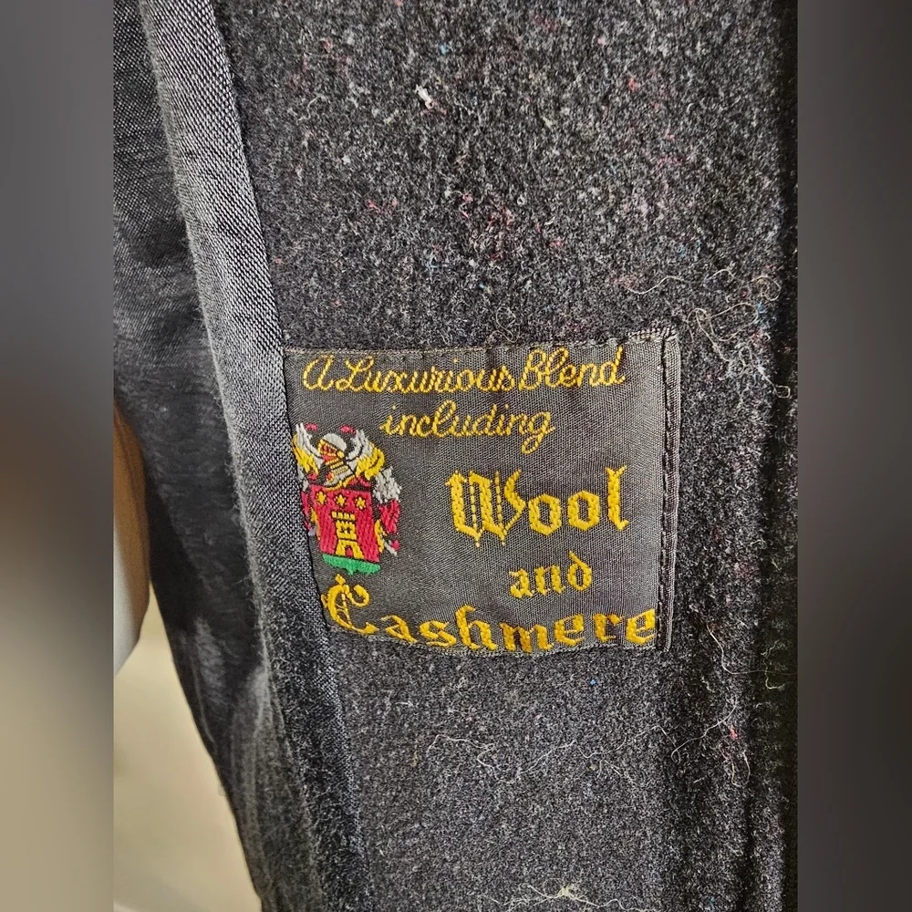 Talbots Petites Wool Cashmere Blend Winter Coat Size Medium - Picture 7 of 15